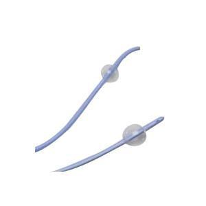 Image of Dover 100% Silicone Council Tip Foley Catheter, 20 Fr 5 cc