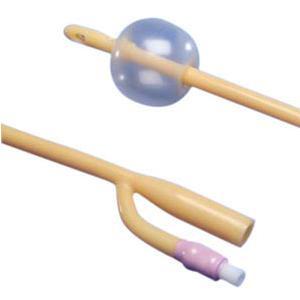 Image of Dover 2-Way Silicone-Elastomer Foley Catheter 14 Fr 30 cc