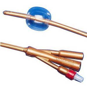 Image of Dover 2-Way Silicone Foley Catheter 20 Fr 5 cc