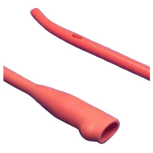 Image of Dover™ Red Rubber Coudé Catheter (12" Length)