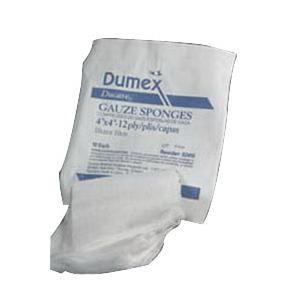 Image of Ducare Non-Sterile Woven Gauze Sponge 8" x 4", 12-Ply