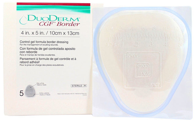 Image of DuoDERM CGF Border Dressing Triangle 4" x 5"