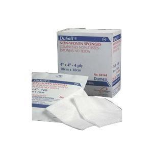 Image of Dusoft Non-Sterile Non-Woven Sponge 3" x 3", 4-Ply