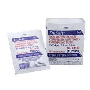 Image of Dusoft Sterile Non-Woven Sponge 3" x 3", 4-Ply