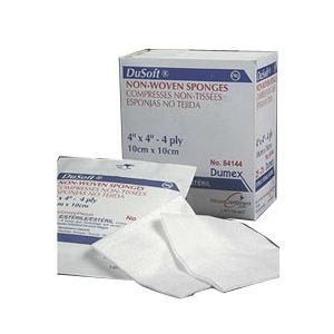 Image of Dusoft Sterile Non-Woven Sponge 4" x 4", 4-Ply