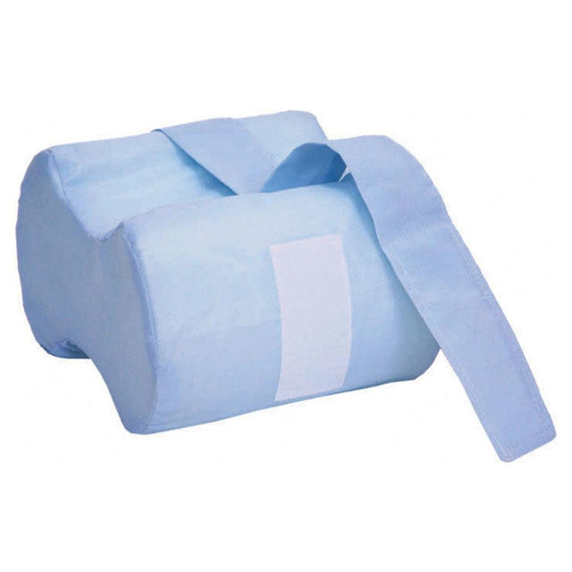 Image of Essential Medical Anatomic Knee Separator, Blue Cotton