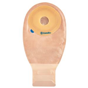 Image of Esteem + One-Piece Drainable Pouch with InvisiClose, Stomahesive, 12" Two-Sided Comfort Panel Opaque, Cut-to-Fit 13/16" x 2-3/4"