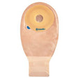 Image of Esteem + One-Piece Drainable Pouch with InvisiClose, Stomahesive, 12" Two-Sided Comfort Panel Opaque, Pre-Cut 1-3/16"