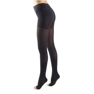 Image of EverSheer Pantyhose, 15-20, Large, Short, Open, Black