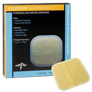 Image of Exuderm OdorShield Hydrocolloid Dressing, 2" x 2"