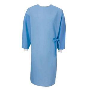 Image of Fabric-Reinforced Sterile-Back Surgical Gown, X- Large, Disposable