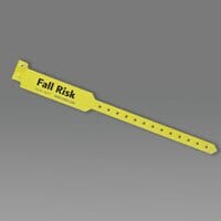 Image of Fall Risk Alert Band, Yellow, Snap Closure