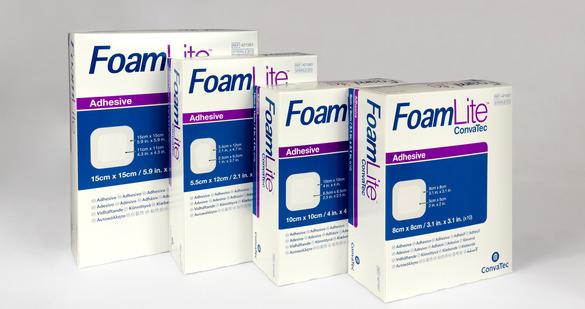 Image of FoamLite ConvaTec Adhesive Foam Dressing