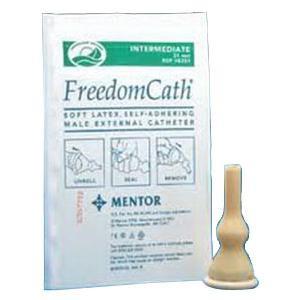 Image of Freedom Cath Latex Self-Adhering Male External Catheter, 28 mm