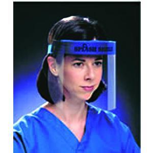 Image of Full Face Shield, 7-1/2", 13" Impenetrable Foam Barrier