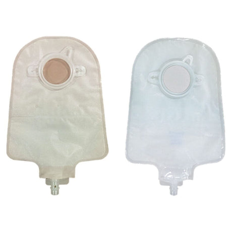 Image of Genairex Securi-T® USA Urostomy Pouch, Two-Piece, Transparent, 2-3/4" Flange, 9"