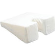 Image of Hermell Products Face Down Pillow Small, Polyurethane Foam 17" x 14" x 6" to >2 1/2"