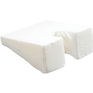 Image of Hermell Products Face Down Pillow Small, Polyurethane Foam 17" x 14" x 6" to >2 1/2"