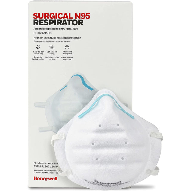 Image of Honeywell  DC365 Surgical N95 Respirator - Box of 20