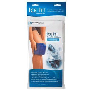 Image of Ice It! ColdComfort Cold Therapy Refill, E-Pack 6" x 12"