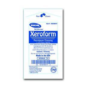 Image of Impregnated Non-Adherent Xeroform Gauze 2" x 2"