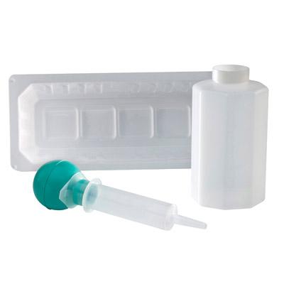 Image of Irrigation Tray 1,200 mL with 60 mL Piston Syringe