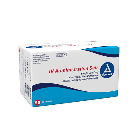 Image of IV Administration set - 60 drop - 83", 1 inj site, 1LL