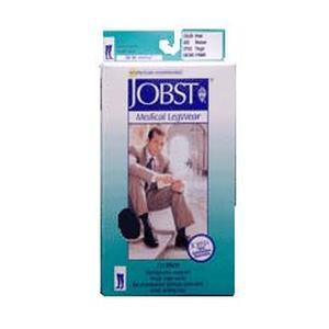 Image of Jobst For Men Thigh High, 20-30 mm,Black,E-Large