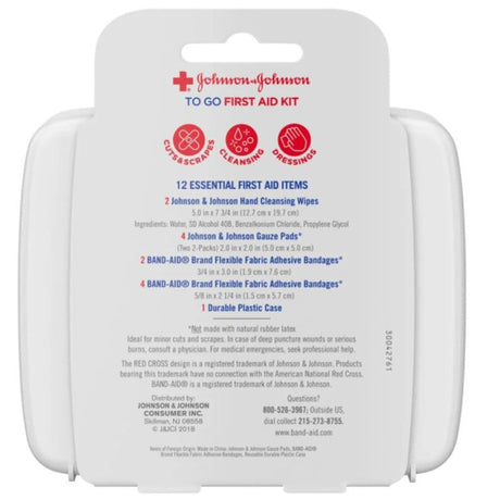 Image of Johnson & Johnson Mini First Aid Kit