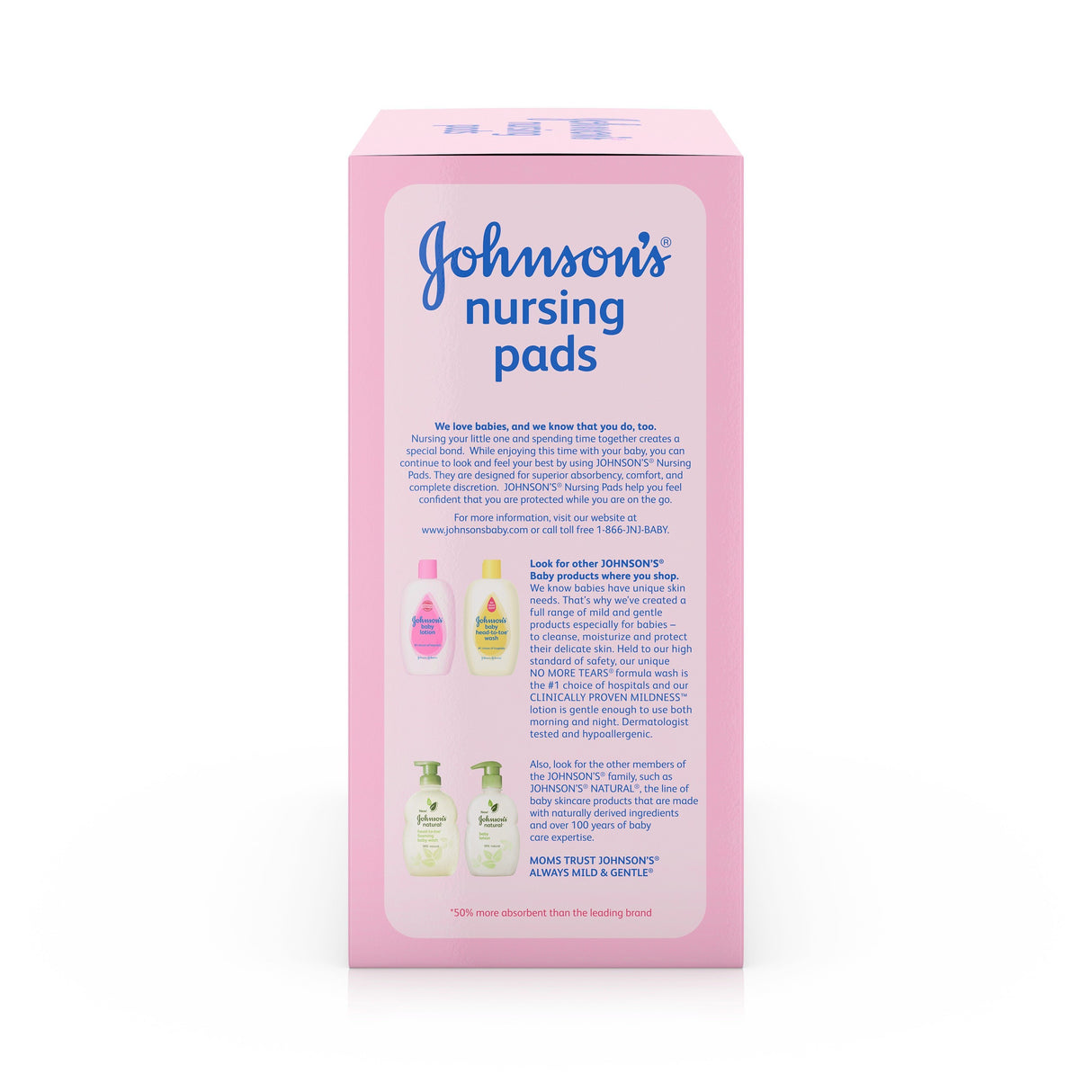 Image of Johnson's Nursing Pads, 60 ct