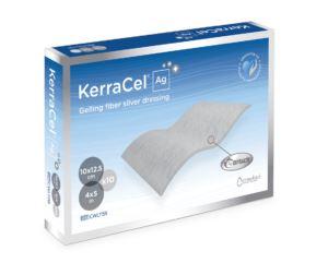 Image of KerraCel Ag Fiber Dressing, 8" x 12"