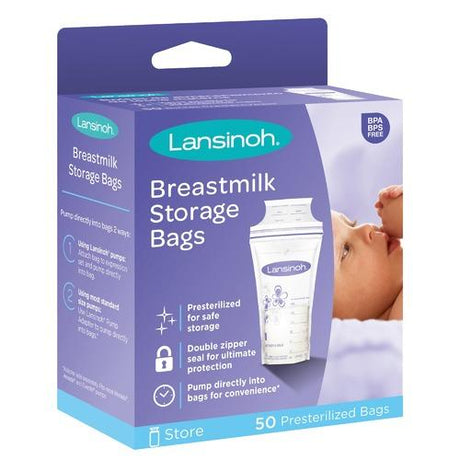 Image of Lansinoh®  Breastmilk Storage Bags (50 Count)