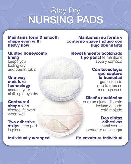 Image of Lansinoh® Disposable Ultra-Thin Nursing Pad (60 Count)