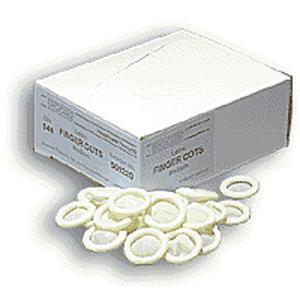 Image of Large, 22 mm Finger Cots, 144 Per Box