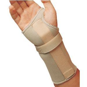 Image of Leader Carpal Tunnel Wrist Support, Beige, Medium/Left