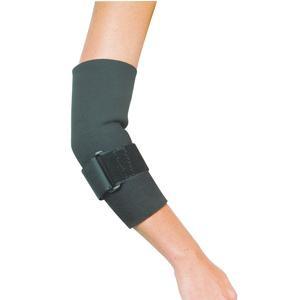 Image of Leader Neoprene Tennis Elbow with Strap, Black, Medium