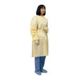 Image of Cardinal Health™ Lightweight Isolation Gown with Ties XL, Yellow, Spunbonded Polypropylene