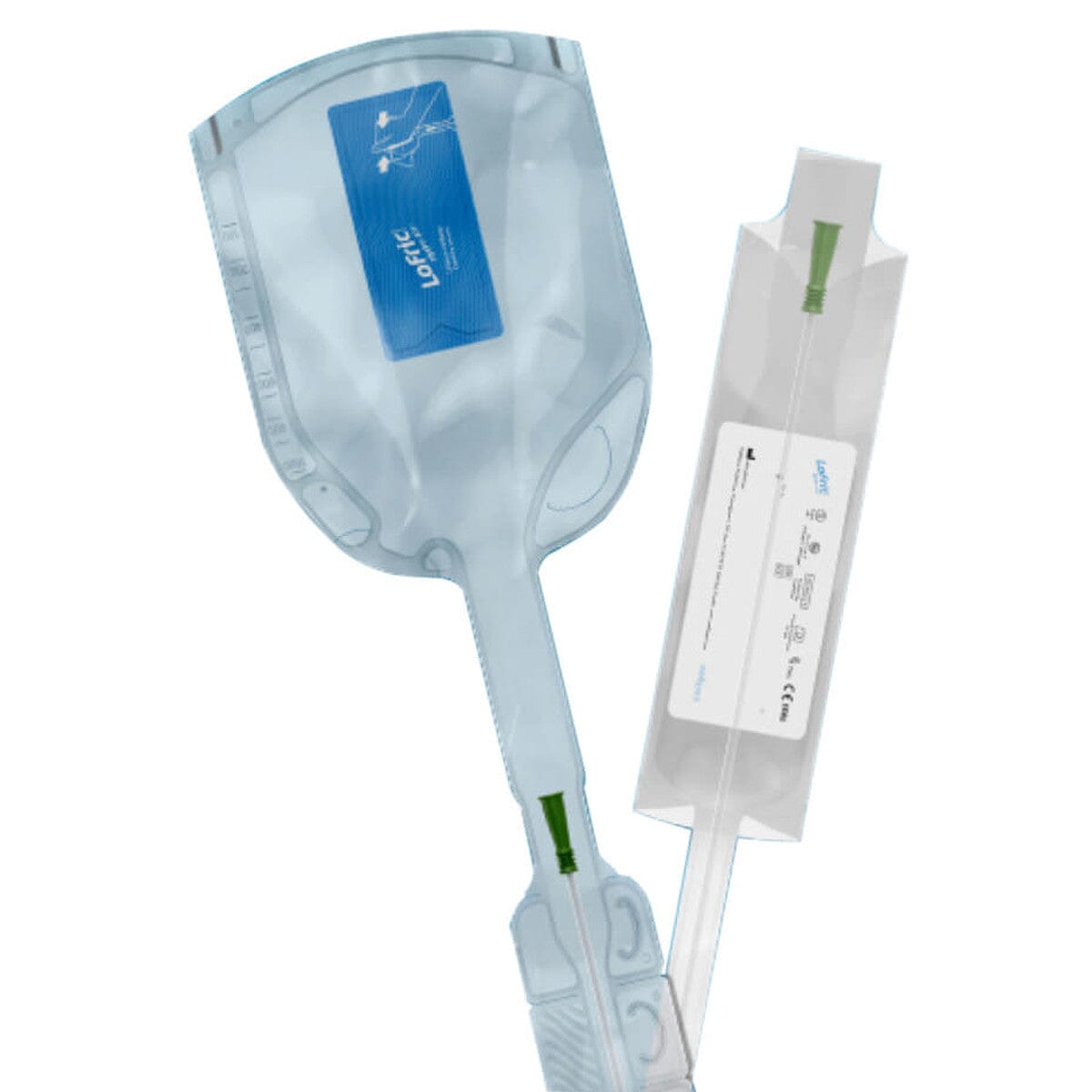 Image of LoFric Hydro-Kit Male Hydrophilic Intermittent Catheter Kit 16", Tiemann/Coude Tip