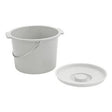 Image of Lumex Commode Pail, Large Capacity, Gray