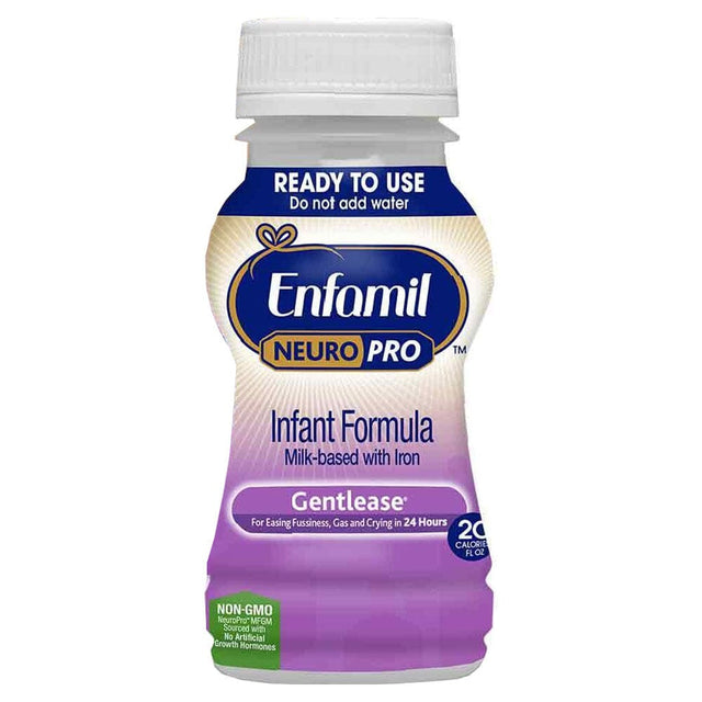 Image of Mead Johnson Enfamil® NeuroPro™ Gentlease® Infant Formula, Ready to Use, Nursette Bottle, 6 oz