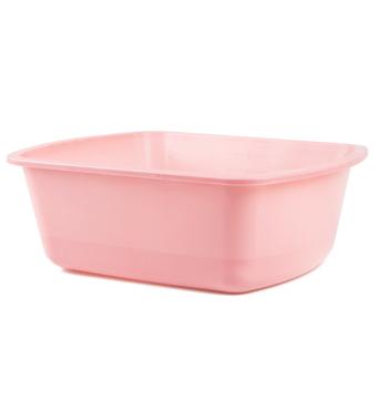 Image of Medegen Wash Basin, Rectangular, 6 Qt, Rose