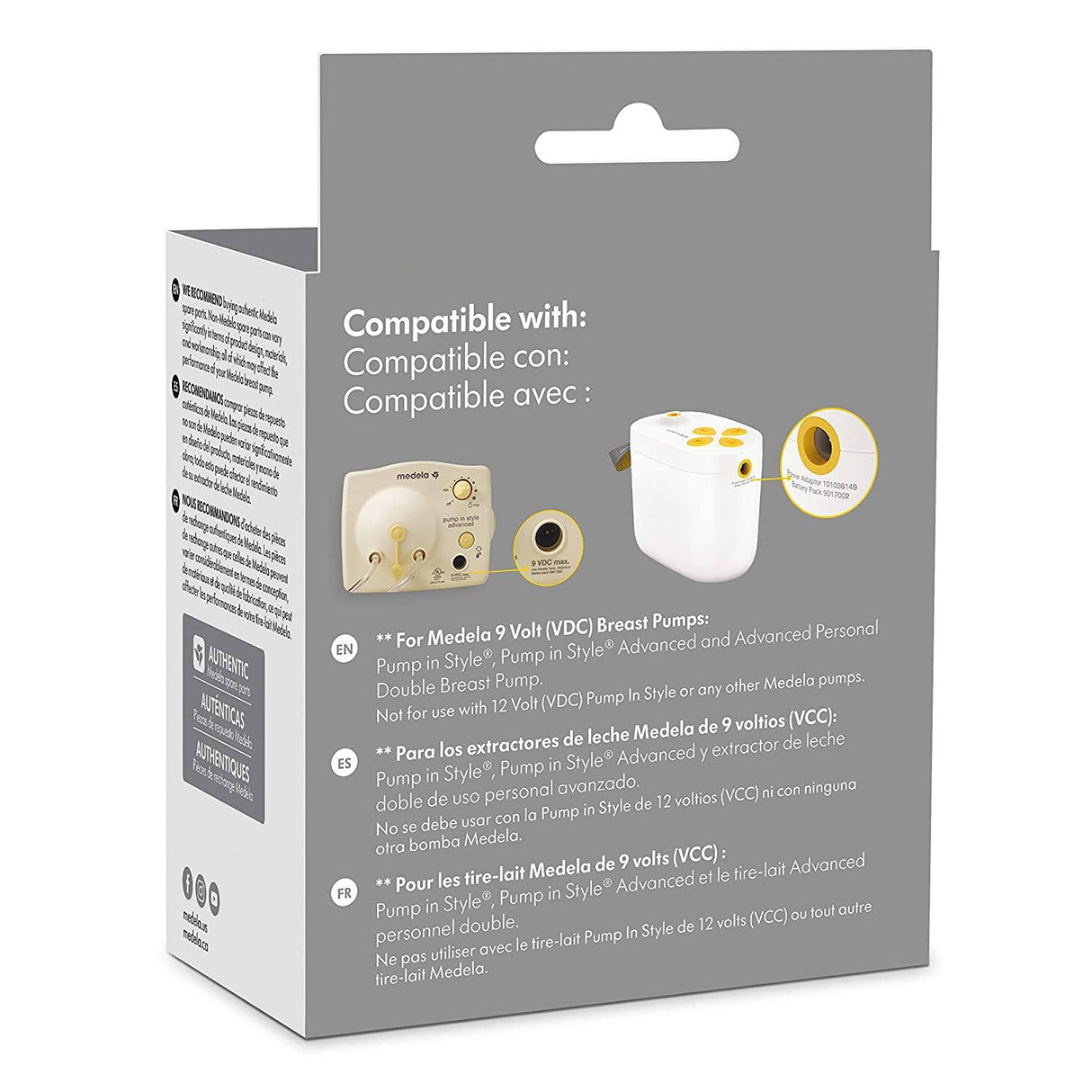 Image of Medela® Battery Pack for Pump in Style® with MaxFlow™ and Pump In Style® Advanced Breast Pump