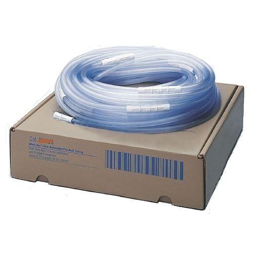 Image of Medi-Vac Clear Nonconductive Tubing, 3/16" x 20'L (5mm x 6.1m), Sterile