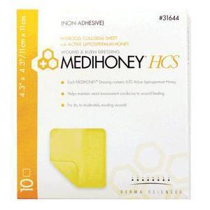 Image of MEDIHONEY Adhesive HCS 4.5" x 4.5"