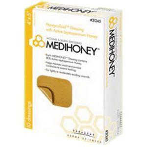 Image of MEDIHONEY Hydrocolloid Dressing Without Border 2" x 2"