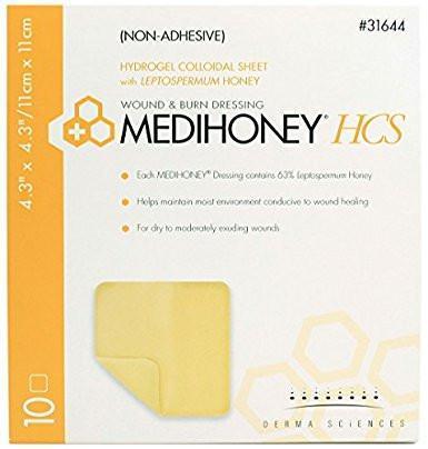 Image of MEDIHONEY Non-Adhesive HCS Dressing, 8" x 12"