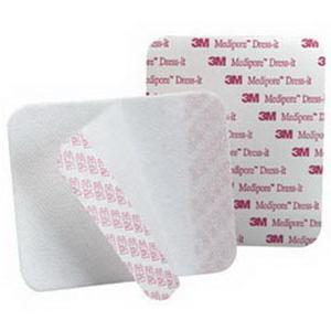 Image of Medipore Soft Cloth Pre-Cut Dressing Cover 3-7/8" x 7-7/8"