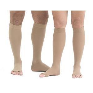 Image of Mediven Plus, 30-40 mmHg, Calf Petite, Open Toe, Size 4, Beige