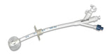 Image of 3-Port Gastrostomy Tube, 3-Port Slip Luer Lock, White