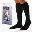 Image of Men's Casual Knee-High Compression Socks X-Large Full Calf, Black